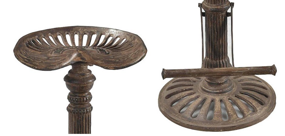 Барный стул чугунный