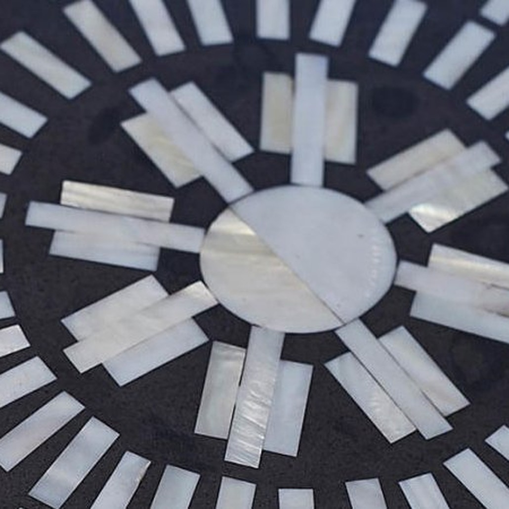 Табурет Inlaid Bone Rhombuses
