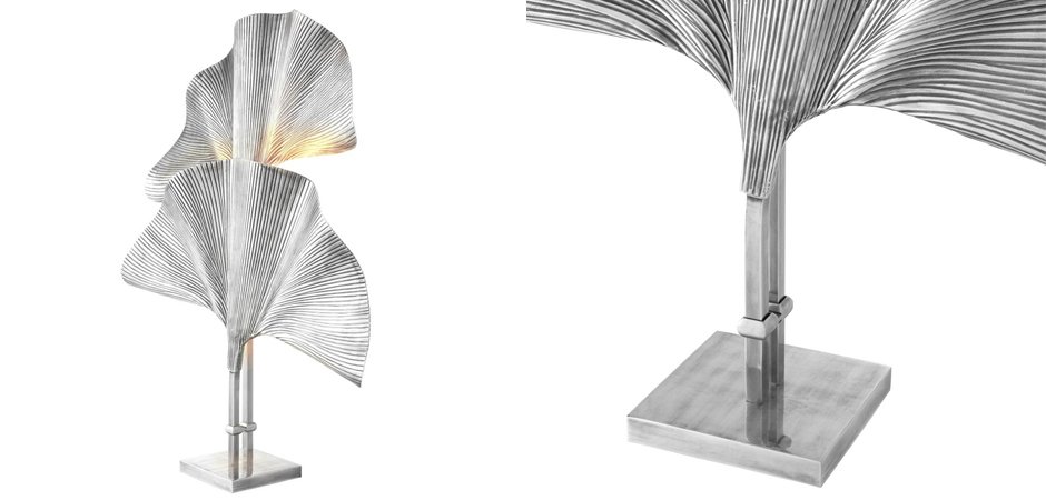 Настольная лампа Table Lamp Las Palmas Silver