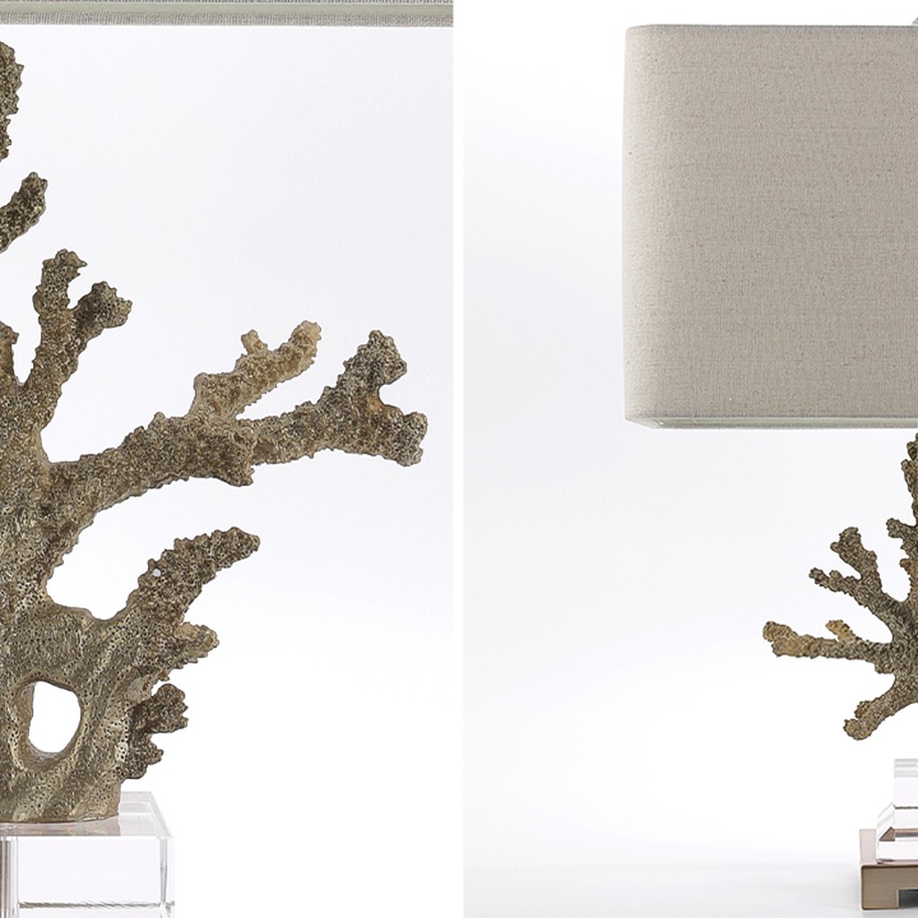 Настольная лампа Soft Gold Coral