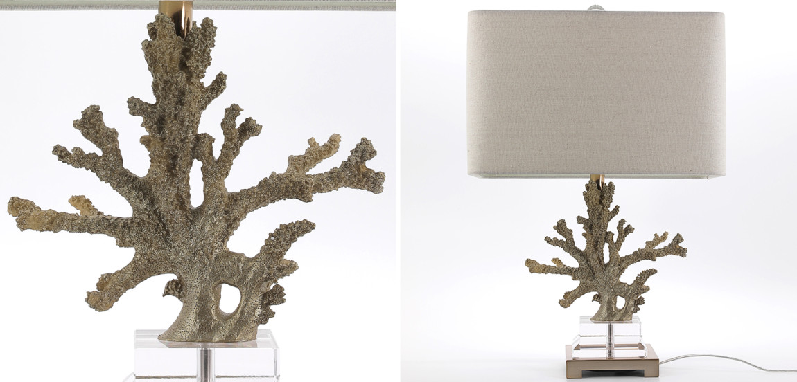 Настольная лампа Soft Gold Coral