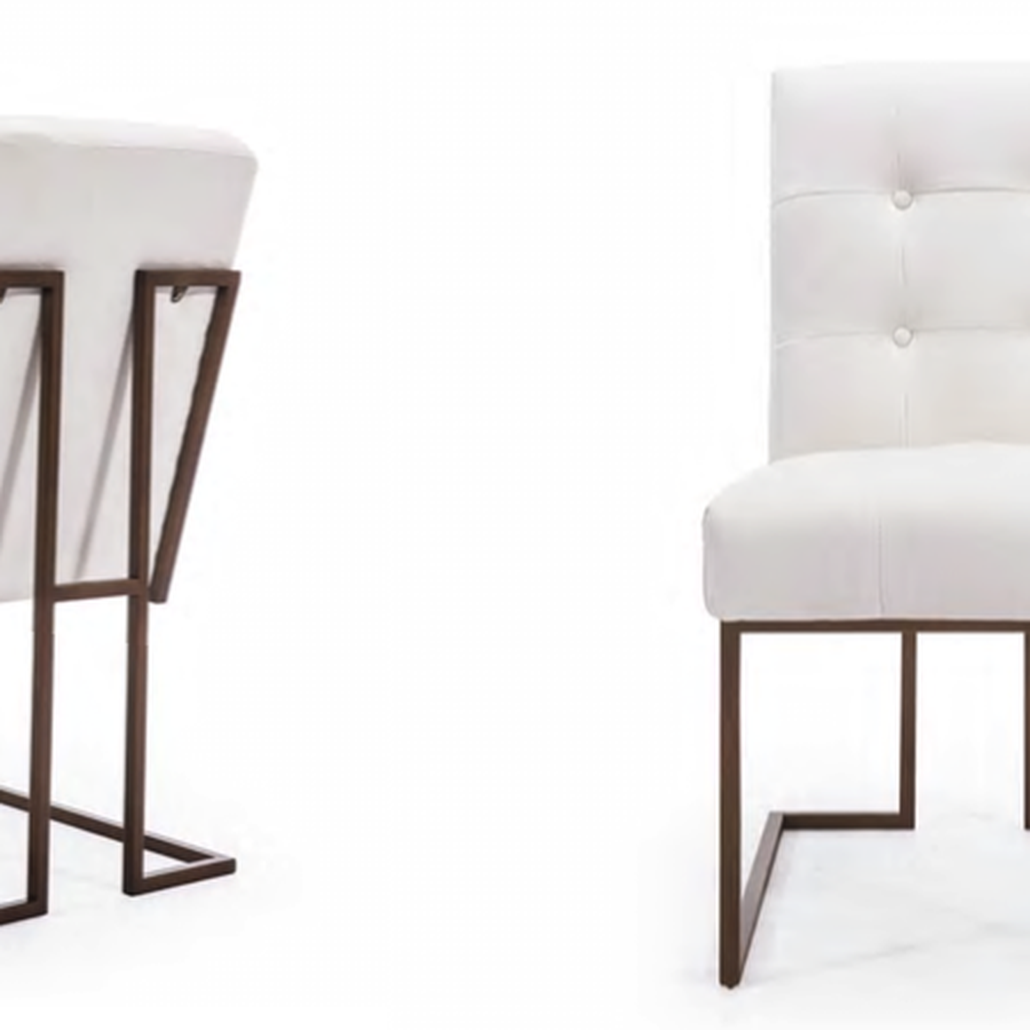 Стул обеденный Burleigh Dining Chair Pearl Iron