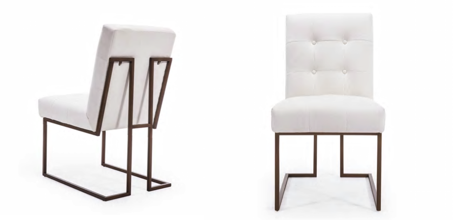 Стул обеденный Burleigh Dining Chair Pearl Iron