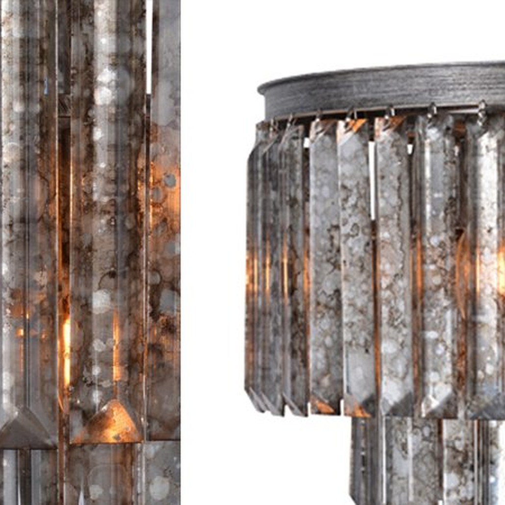 Подвесной светильник ODEON Aged Glass Chandelier