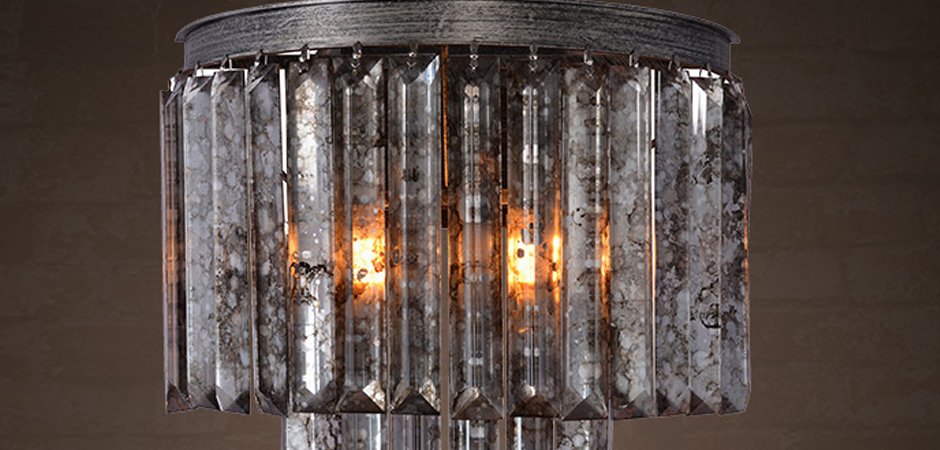 Бра Odeon Aged Glass