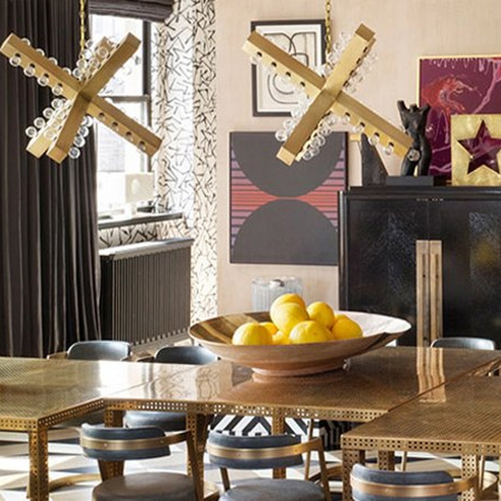 Подвесной светильник Nero Chandelier Gold