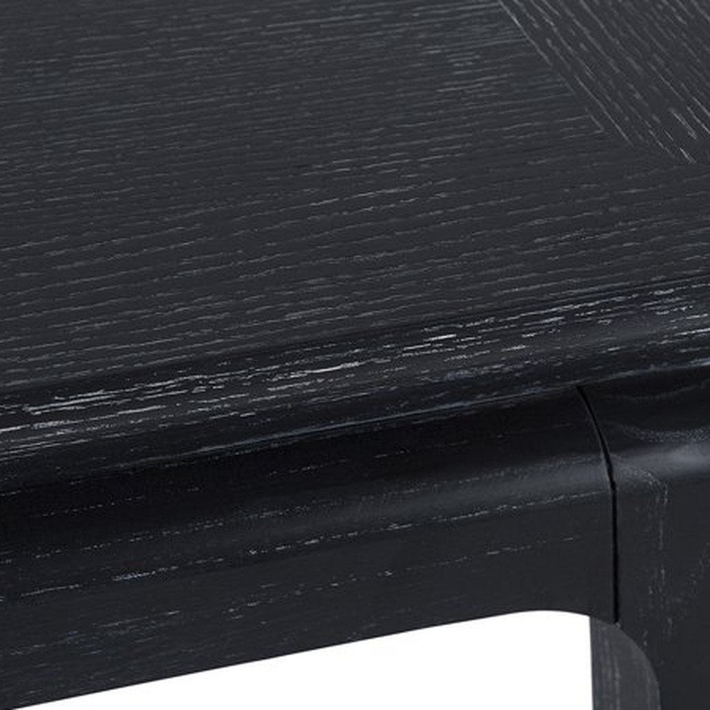 Консоль Black Curved Console