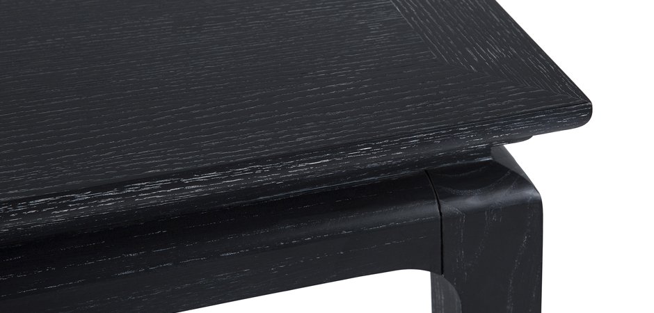 Консоль Black Curved Console