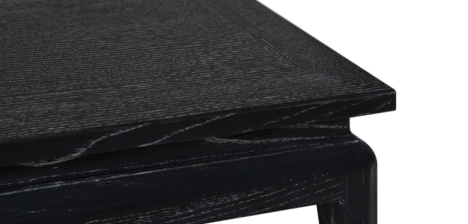 Кофейный стол Black Curved Coffee Table