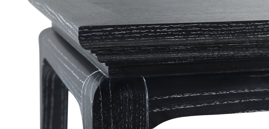 Приставной стол Black Curved