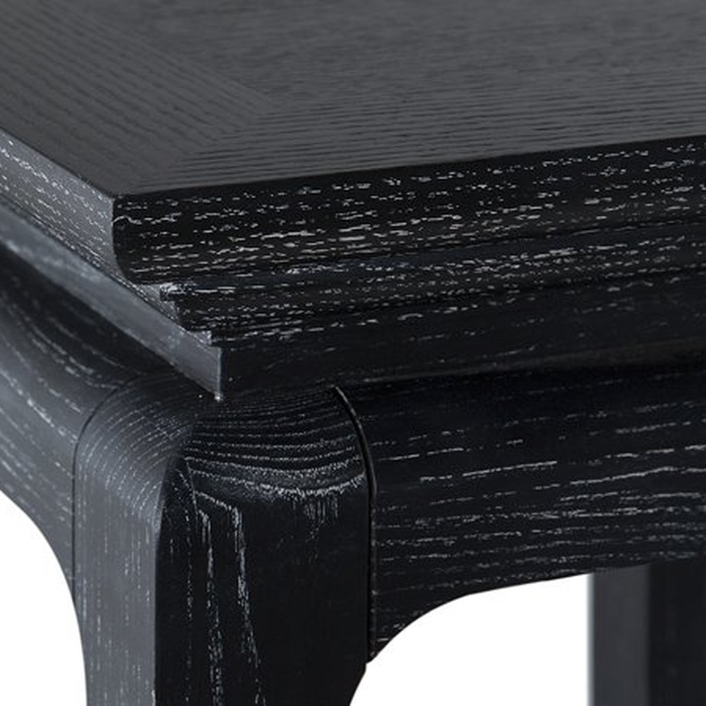 Консольный столик Black Curved Tall