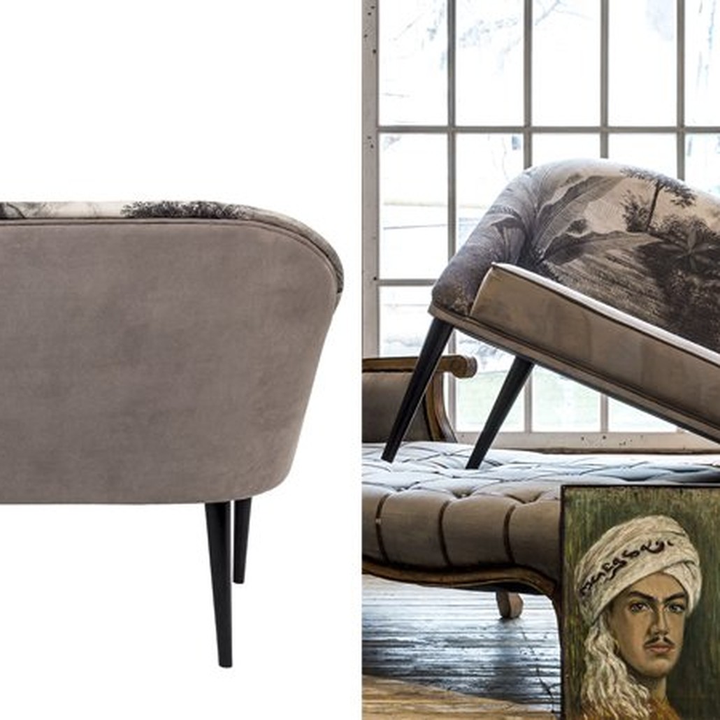 Диван Sofa Bengal gray landscape