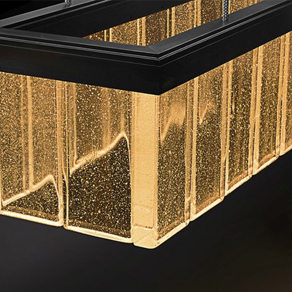 Люстра Massif Central CASINO CHANDELIER RECTANGULAR GLASS