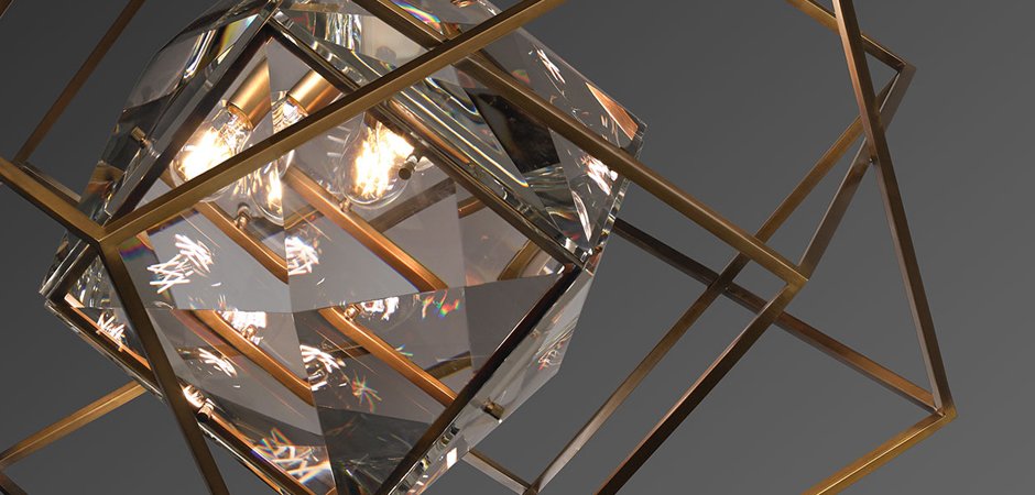 Подвесной светильник Jonathan Browning Studios CAMUS CHANDELIER