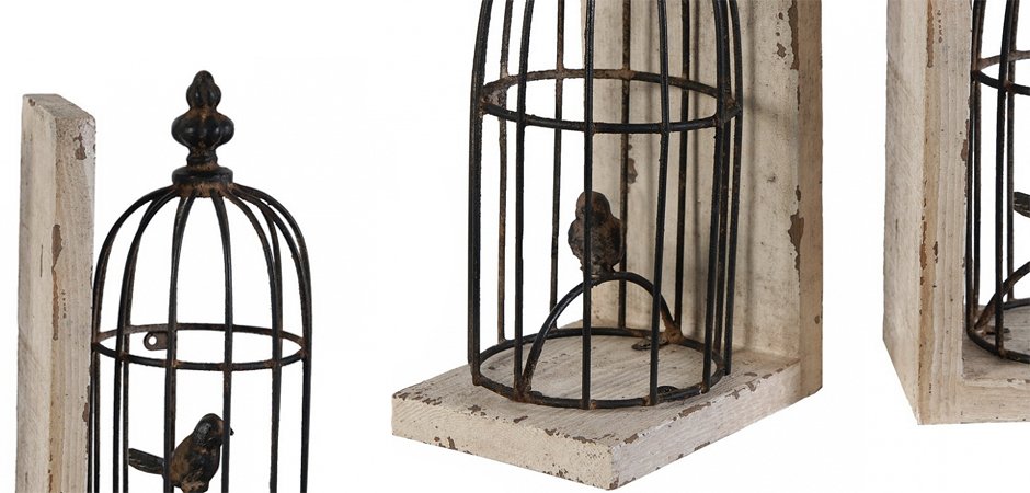 Держатель для книг Birds In Cage
