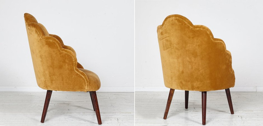 Кресло Bud Burnt Sugar