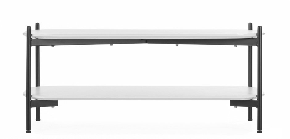 Кофейный стол two shelves WHITE