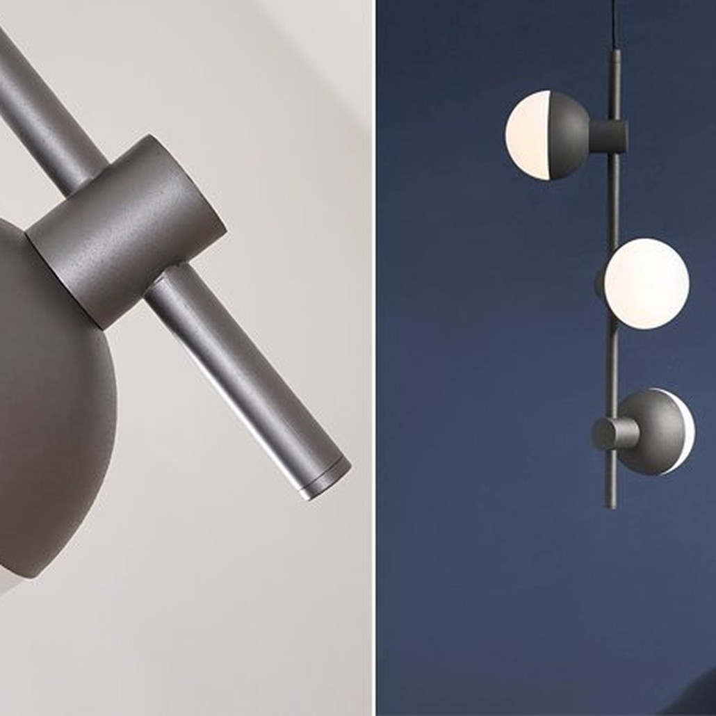 Люстра FRANDSEN CPH Fabian Vertical Chandelier Matte Black