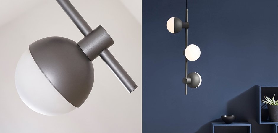 Люстра FRANDSEN CPH Fabian Vertical Chandelier Matte Black