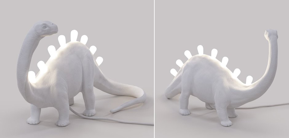 Лампа Seletti Jurassic Lamp Bronto