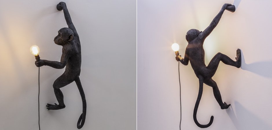 Бра Seletti The Monkey Lamp Hanging Version Right