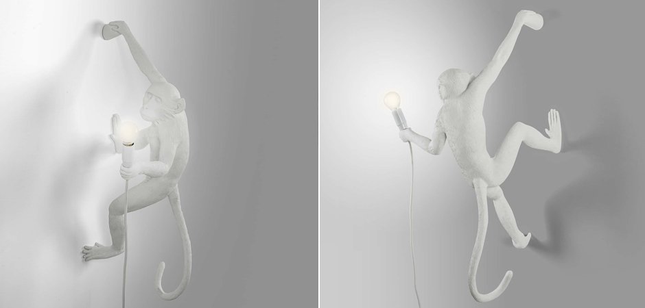 Бра Seletti The Monkey Lamp Hanging Version Right
