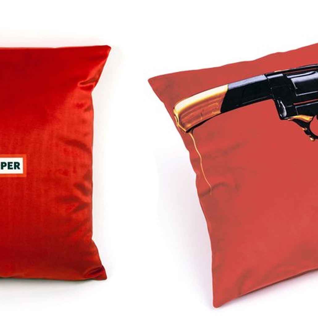 Подушка Seletti Cushion Revolver Toiletpaper
