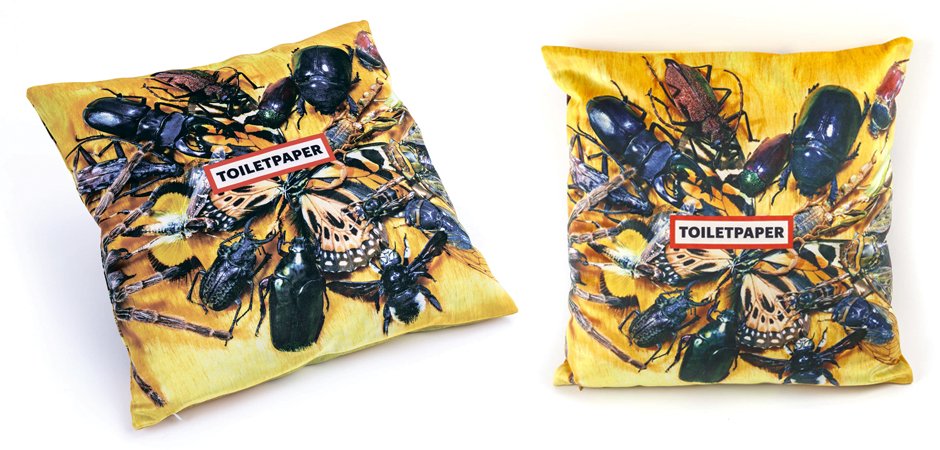 Подушка Seletti Cushion Insects Toiletpaper