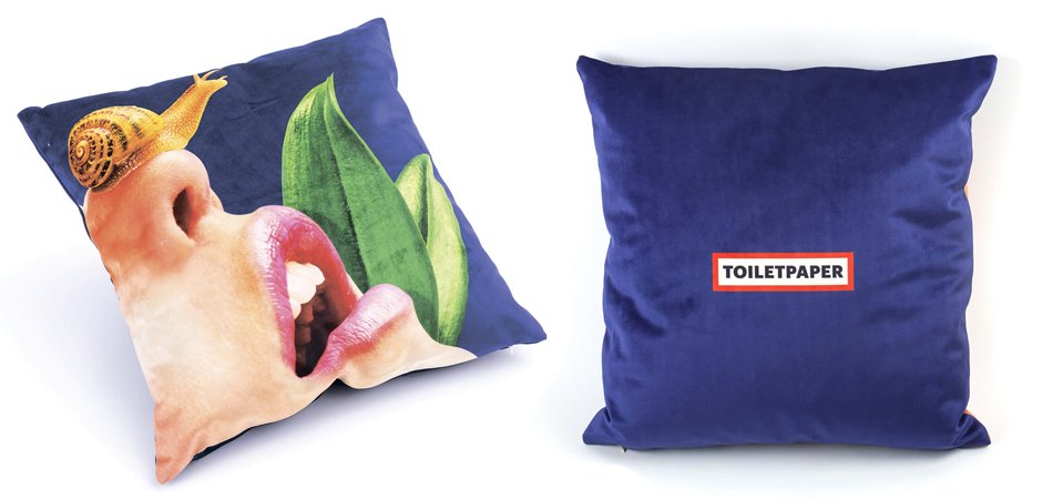 Подушка Seletti Cushion Snail Toiletpaper