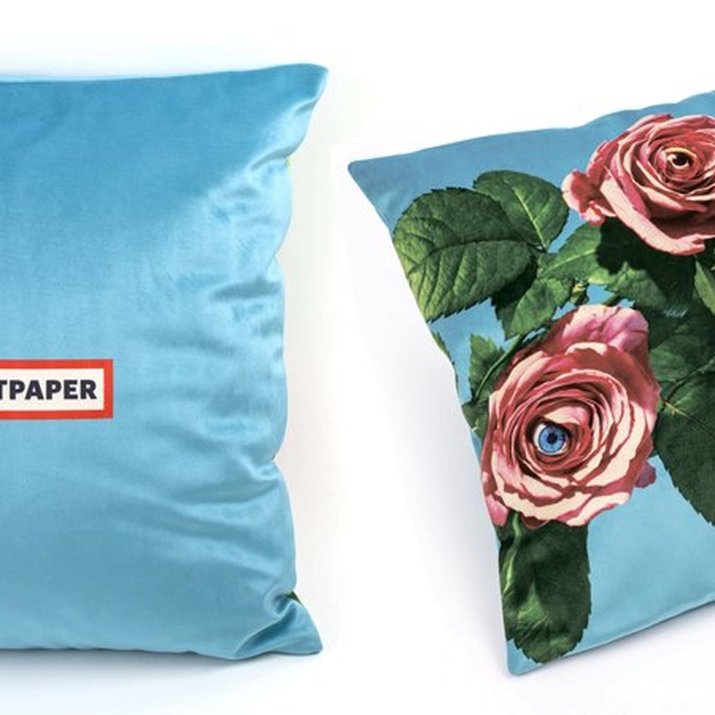 Подушка Seletti Cushion Roses Toiletpaper