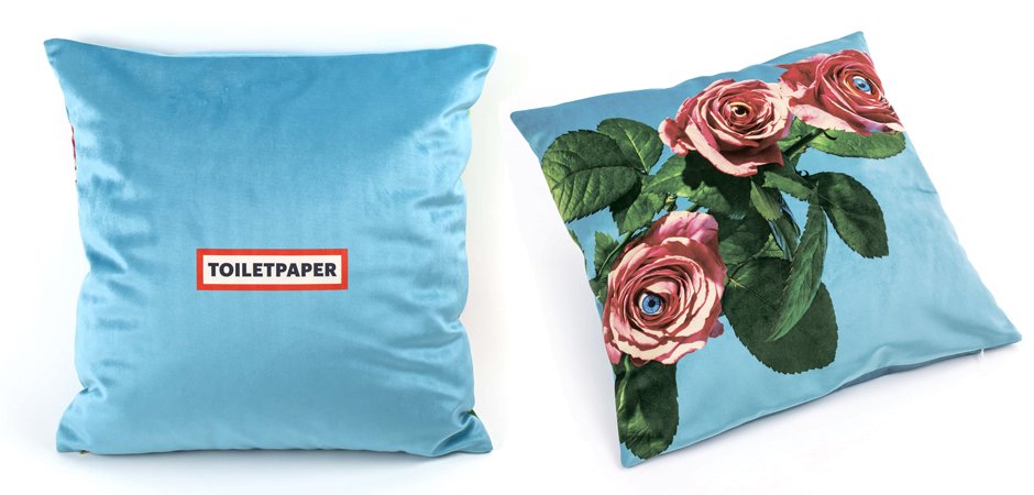 Подушка Seletti Cushion Roses Toiletpaper