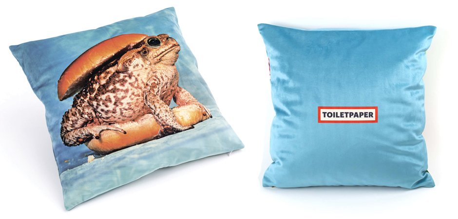 Подушка Seletti Cushion Toad Toiletpaper