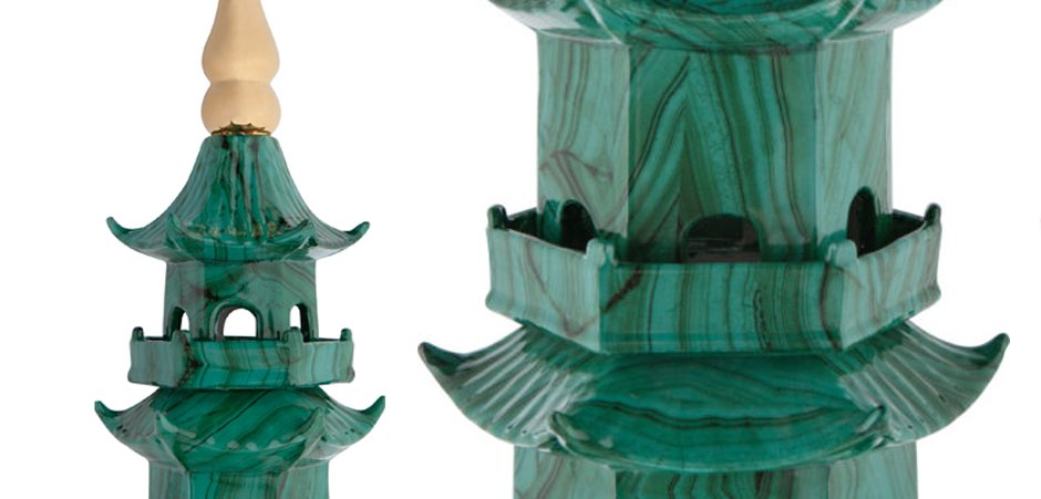 Большая Китайская Пагода Malachite
