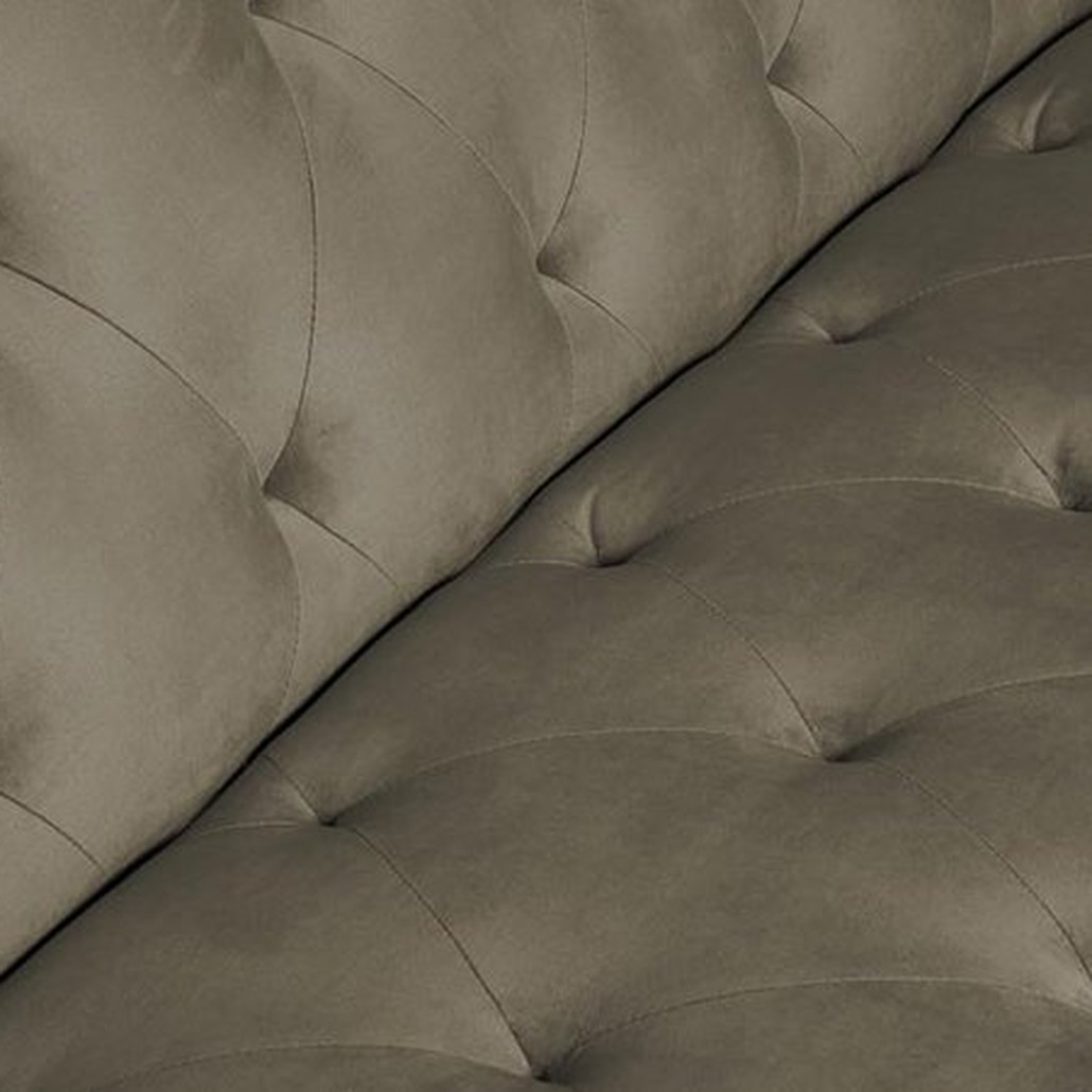 Диван Abbyson Emily Tufted Sofa Olive
