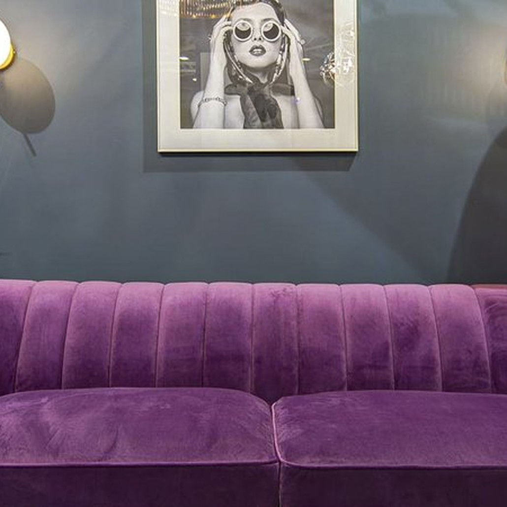Диван Art Deco Purple Sofa