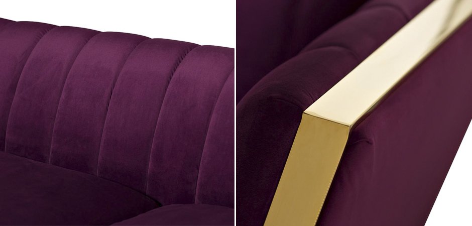 Диван Art Deco Purple Sofa