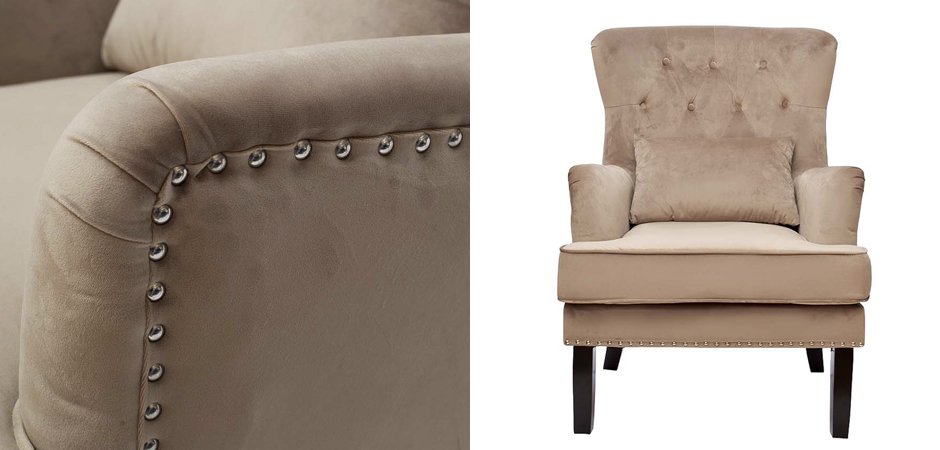 Кресло Stony Brook Chair Beige