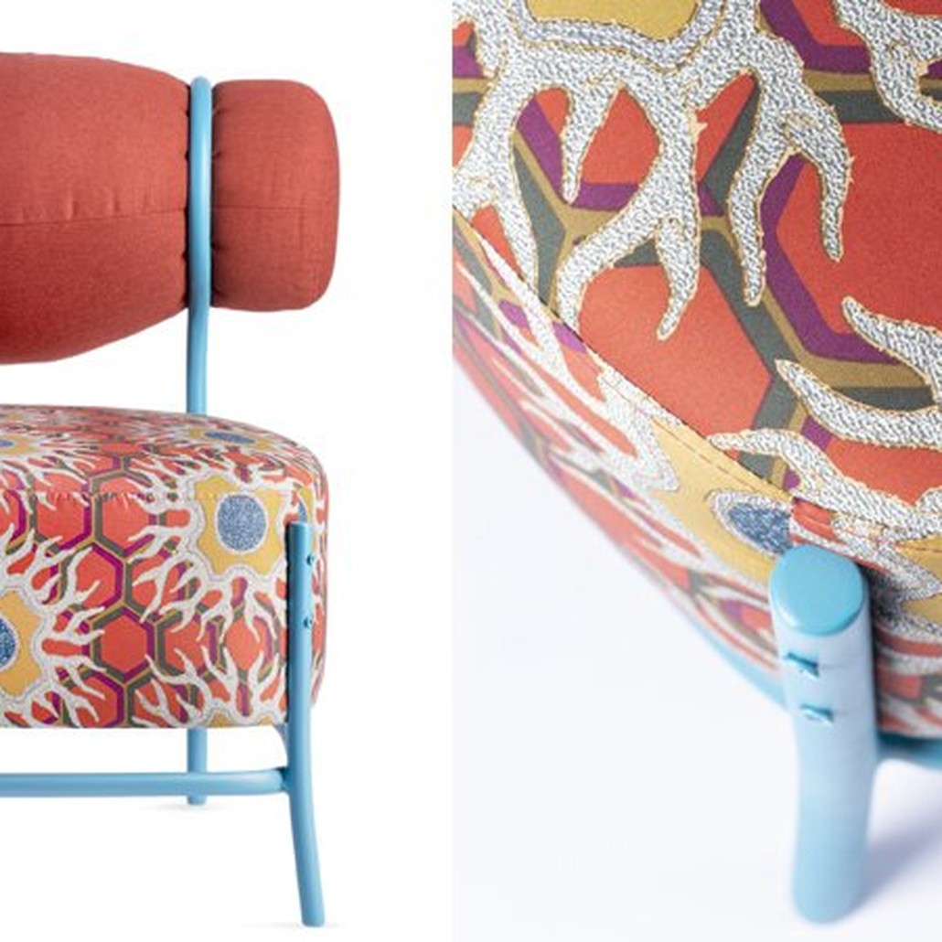Chignon Gerbruder Thonet Vienna Tibetan Sun Кресло