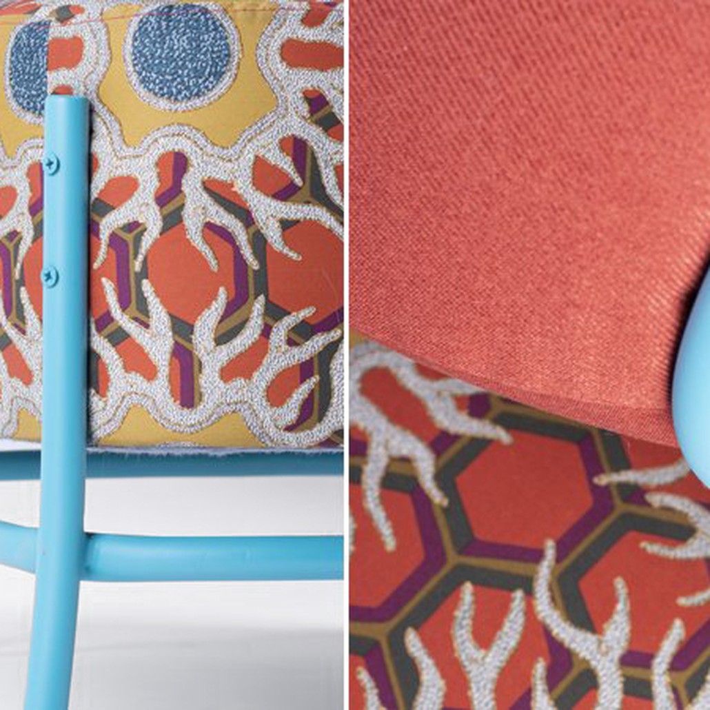 Chignon Gerbruder Thonet Vienna Tibetan Sun Кресло