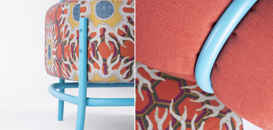 Chignon Gerbruder Thonet Vienna Tibetan Sun Кресло
