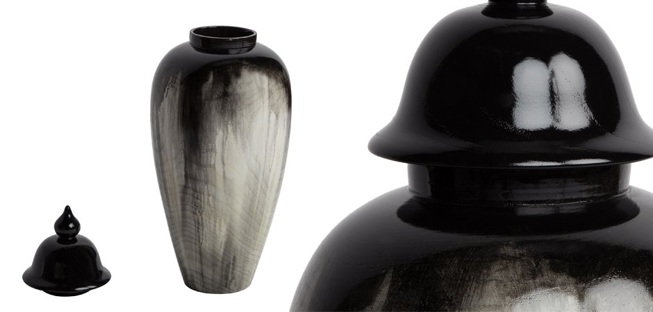 Ваза Gray Stains