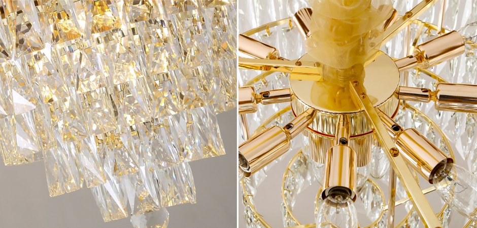 Подвесной светильник KEBO KING CHANDELIER six cascades