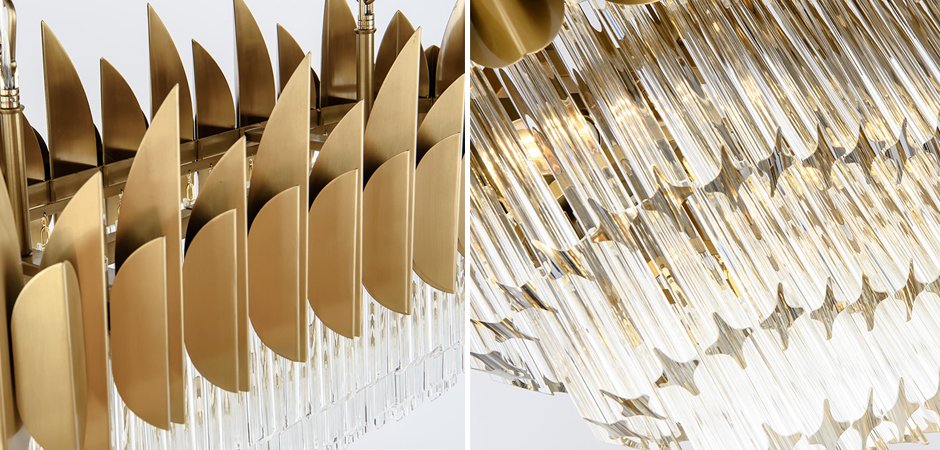 Подвесной светильник KEBO KING CHANDELIER Rectangle