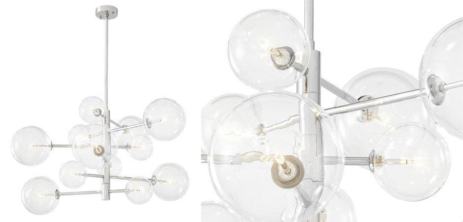 Люстра Chandelier Argento S Nickel