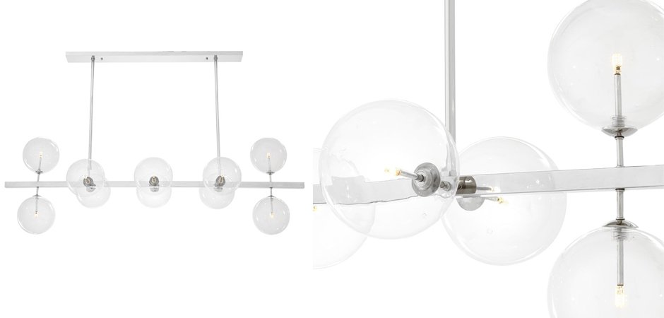 Люстра Chandelier Largo Nickel