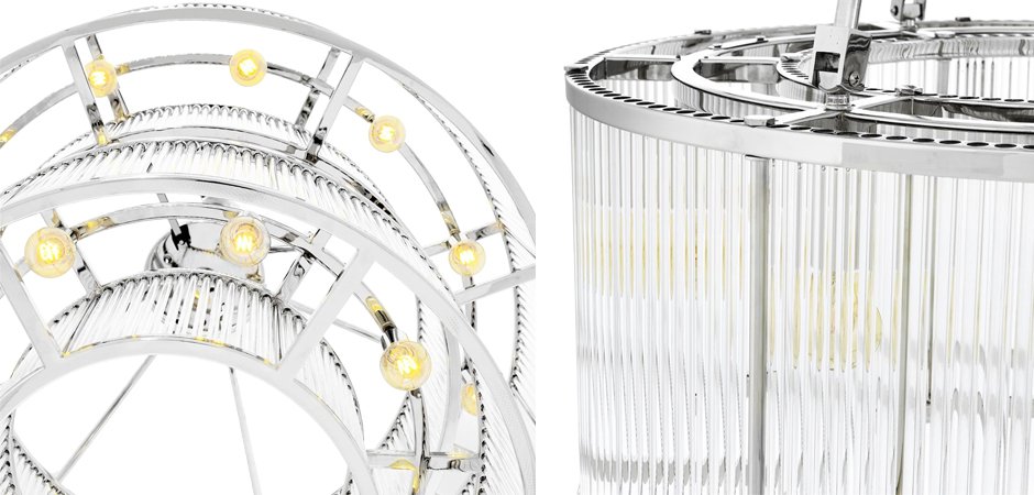 Люстра Chandelier Bernardi Nickel