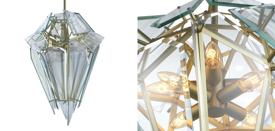 Люстра Chandelier Shard gold