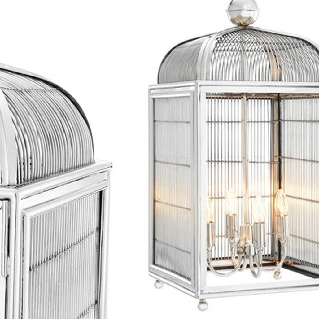 Люстра Lantern Falcon Nickel