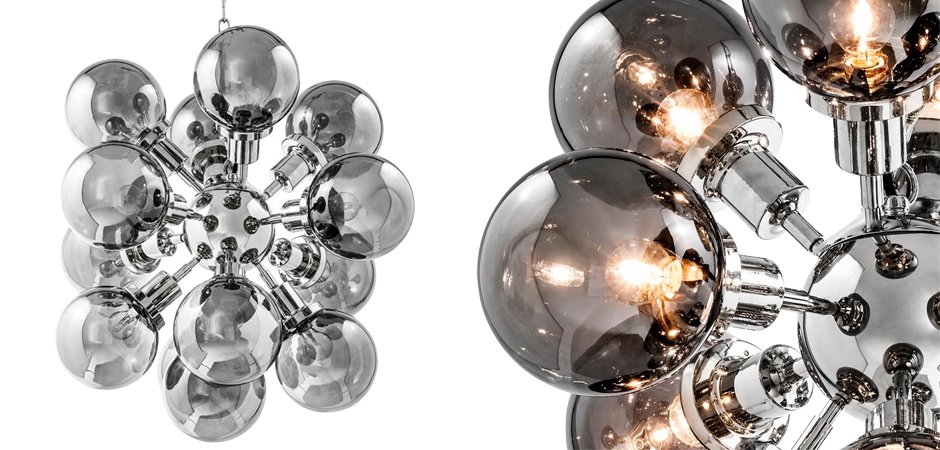 Люстра Chandelier Ludlow Nickel