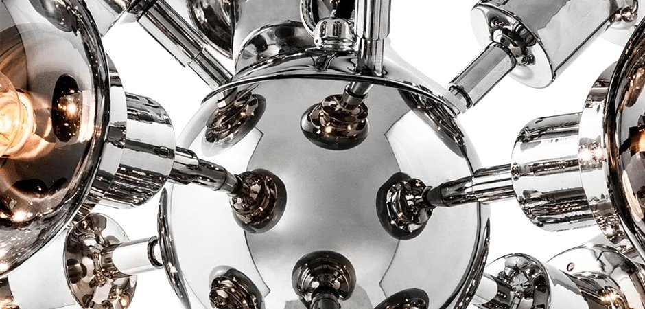 Люстра Chandelier Ludlow Nickel